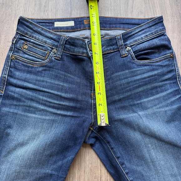 Kut from the Kloth Dark Blue MIA Toothpick Skinny Jeans - Size 4 - Picture 11 of 16